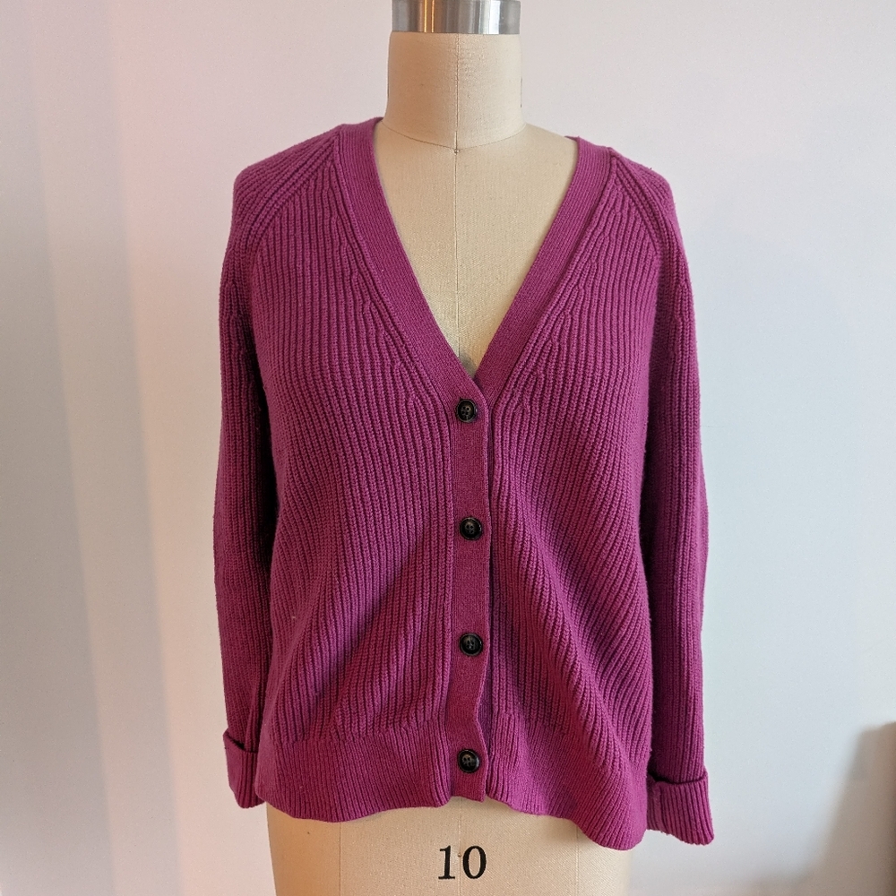 Talbots Cotton Blend Cardigan